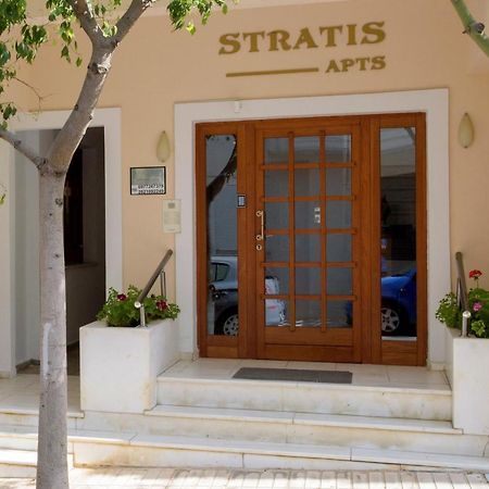 Stratis Apartments Chrissi Akti Chania Exterior foto