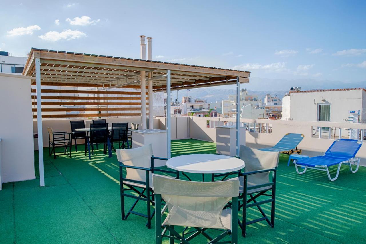 Stratis Apartments Chrissi Akti Chania Exterior foto