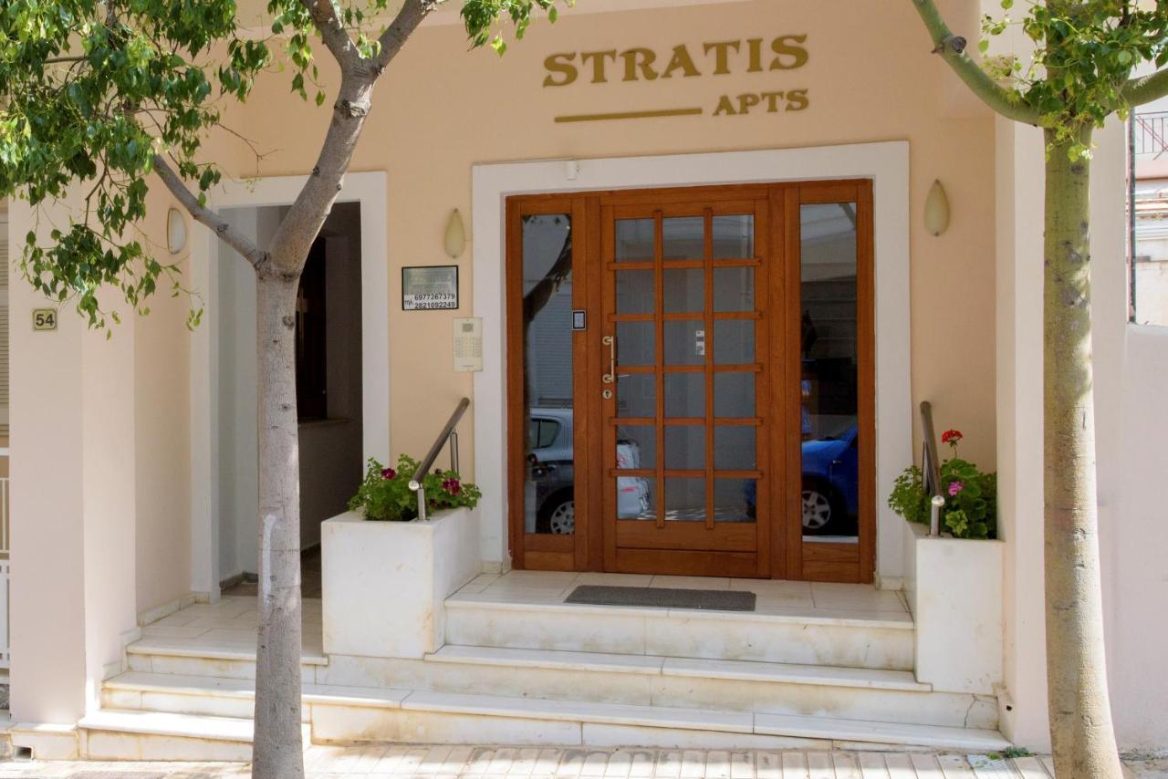 Stratis Apartments Chrissi Akti Chania Exterior foto